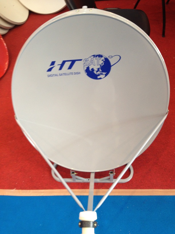 KU75 ground mount dish antenna