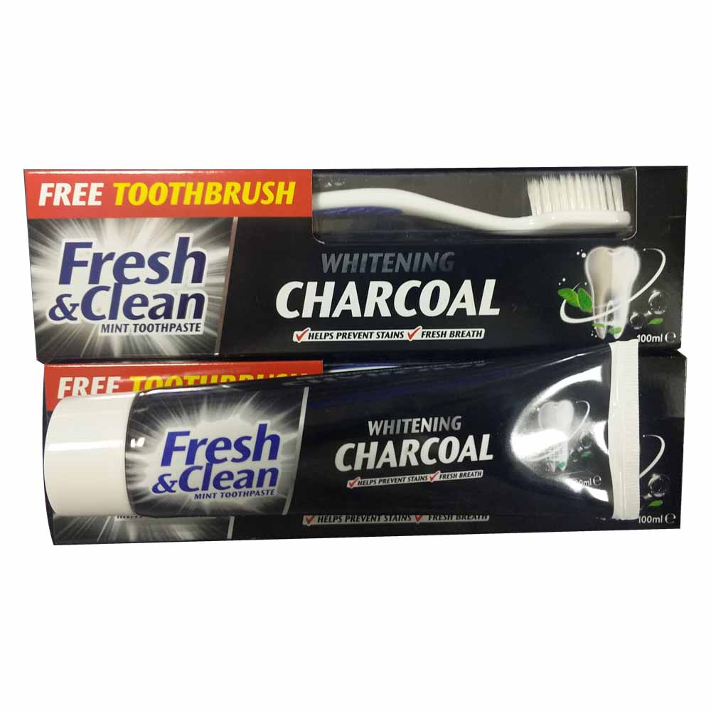 Fresh&Clean Charcoal Toothpaste 100ml